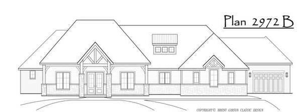 Plan 2972B home rendering